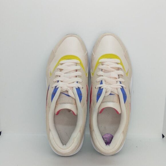 Reebok Torch Hex Womens Pre-owned Tan & Pink Sneakers - sz. 6 1/2 - Picture 3 of 6